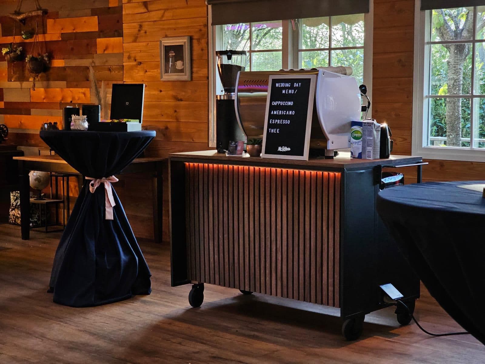 GS3 Bar - intieme koffiebar